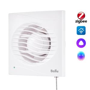 Вентилятор вытяжной Ballu BAF-AR 120 VP с обратным клапаном и тяговым выключателем Вентилятор вытяжной Ballu BAF-AR 120 VP с обратным клапаном и тяговым выключателем